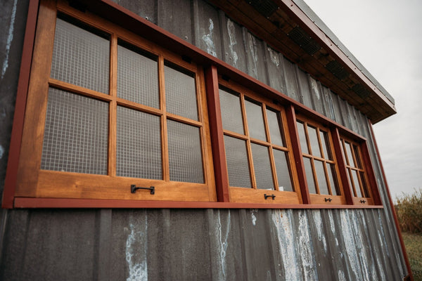 Passive Solar Mobile Chicken Coop