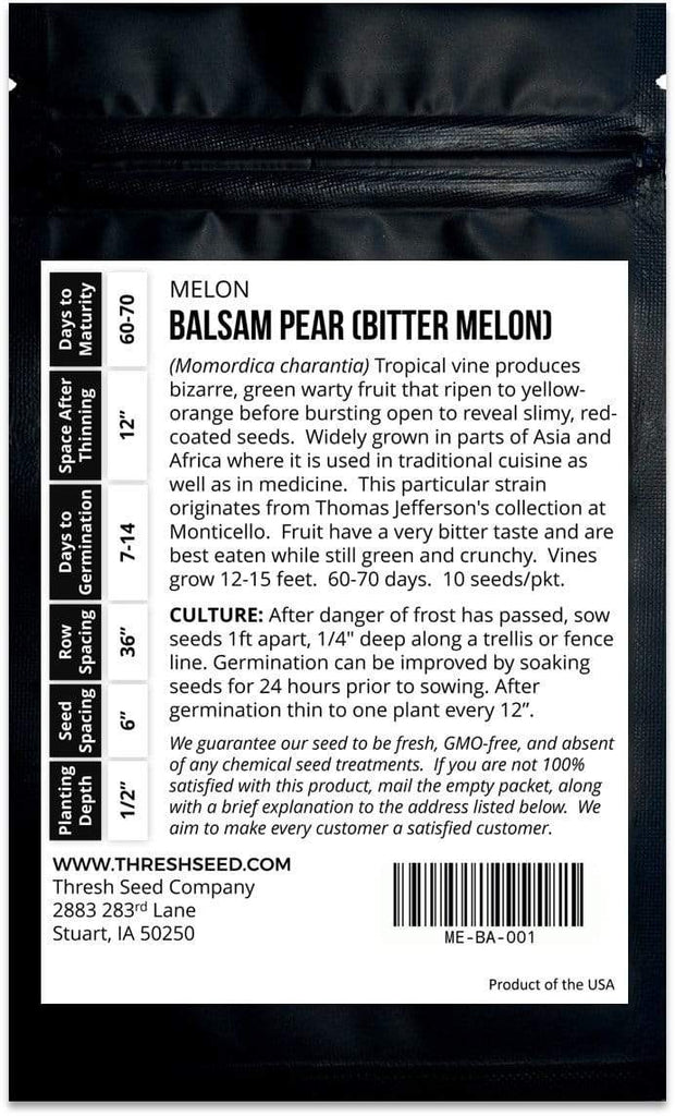 Balsam Pear (Bitter Melon) Seeds