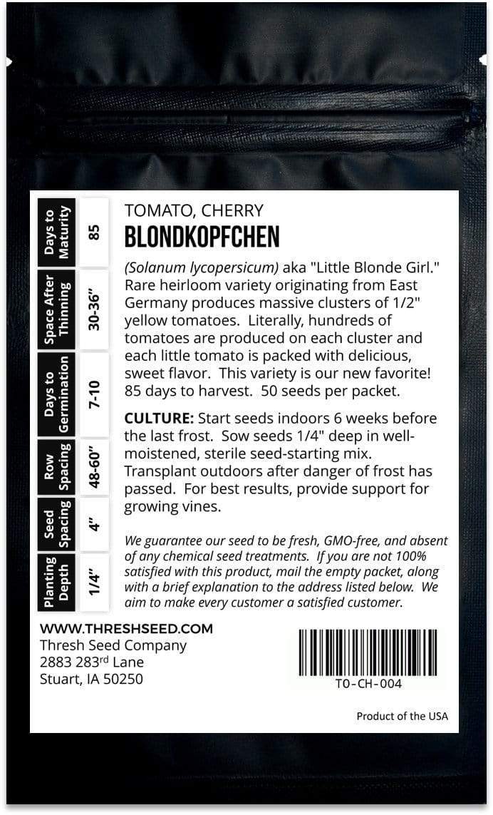 Blondkopfchen Cherry Tomato