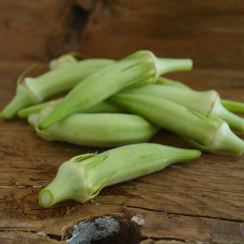 Blondy Dwarf Okra Seeds