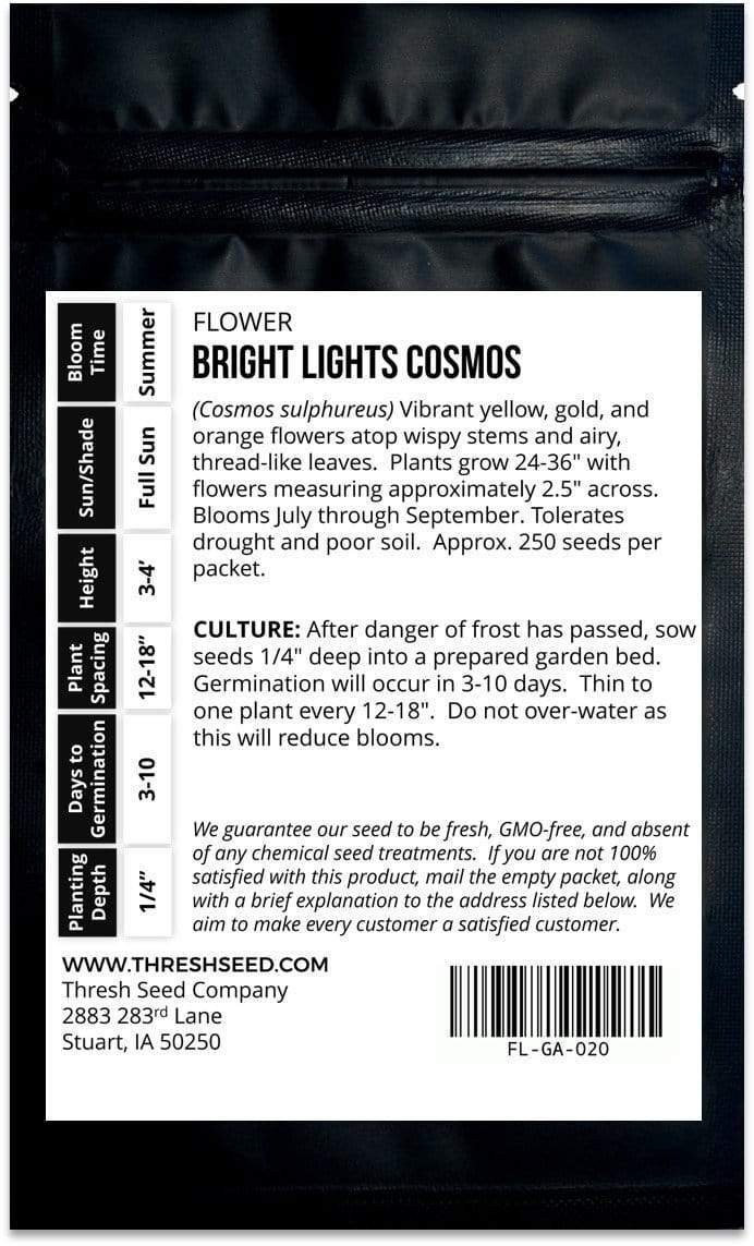 Bright Lights Cosmos Seeds
