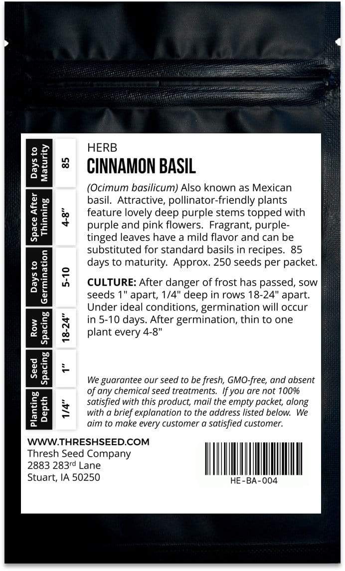 Cinnamon Basil Seeds