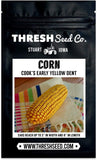 Cooks Early Yellow Dent Corn Seeds