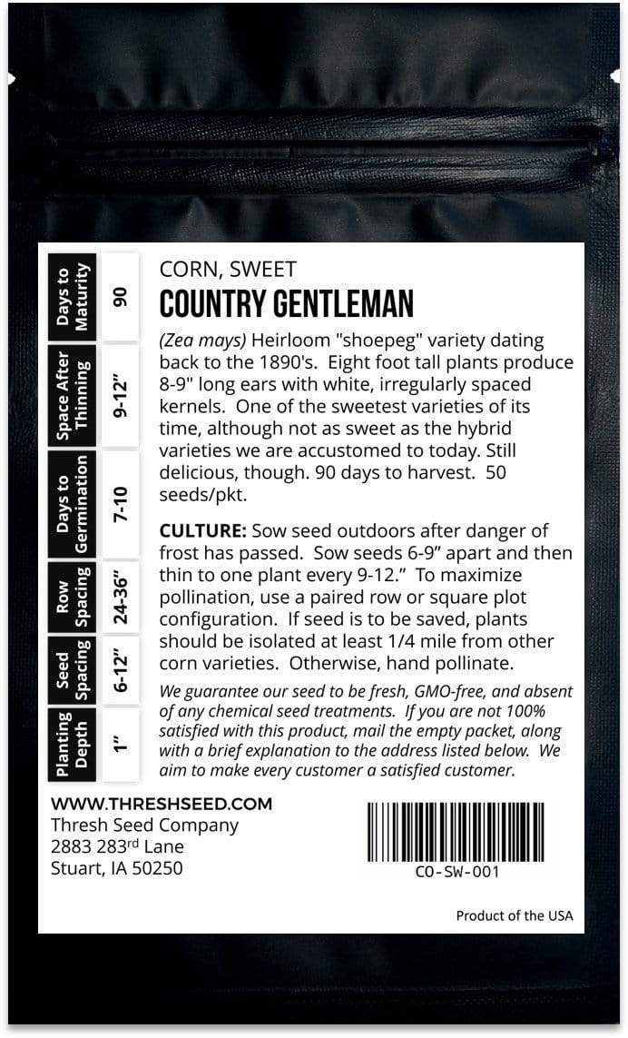 Country Gentleman Sweet Corn