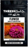 Dahlia Flowered Zinnia Mix Seeds