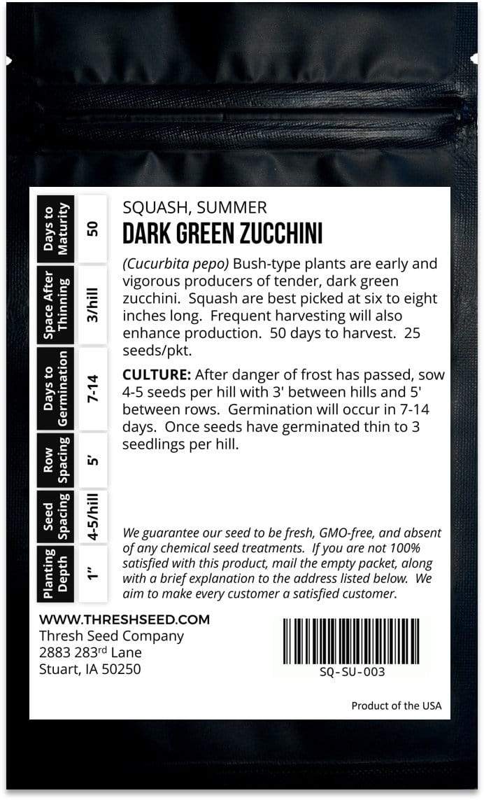 Dark Green Zucchini