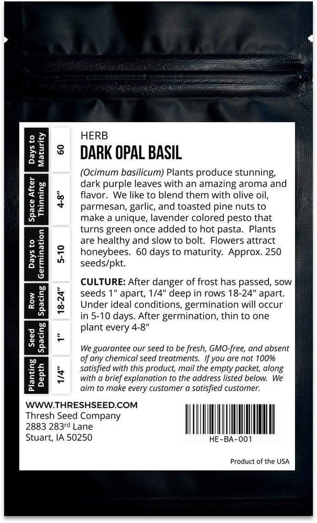 Dark Opal Basil Seeds
