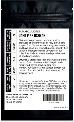 Dark Pink Oxheart Tomato
