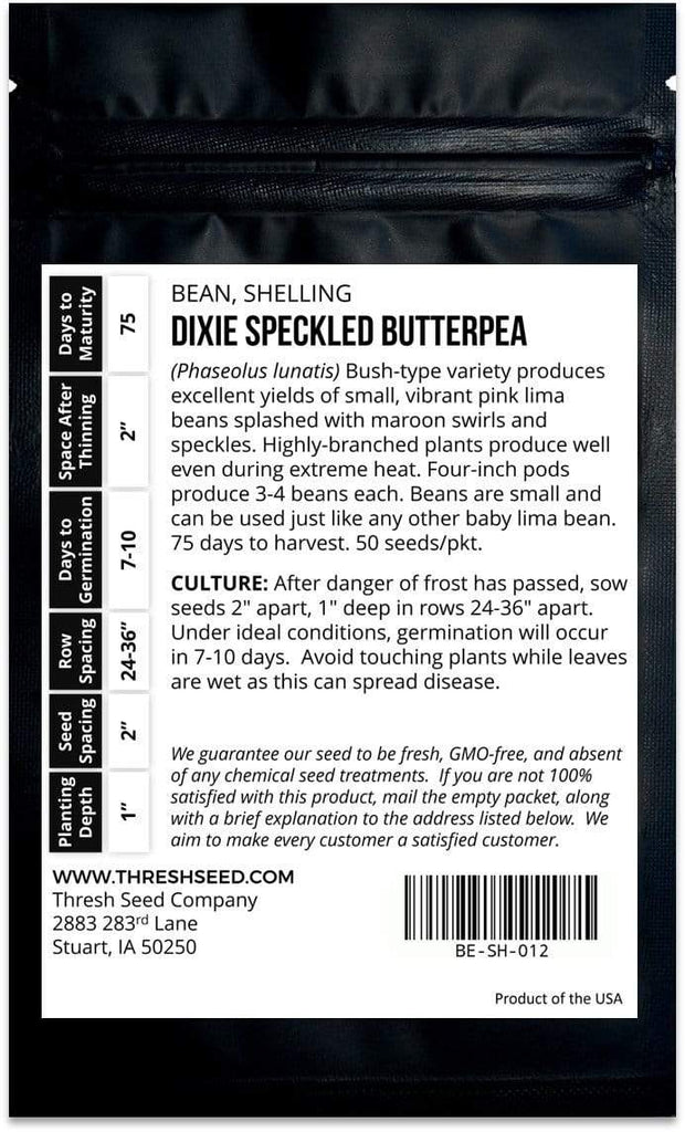Dixie Speckled Butterpea Seeds