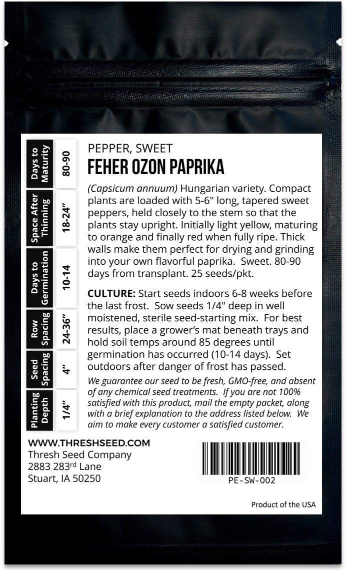 Feher Ozon Paprika Pepper