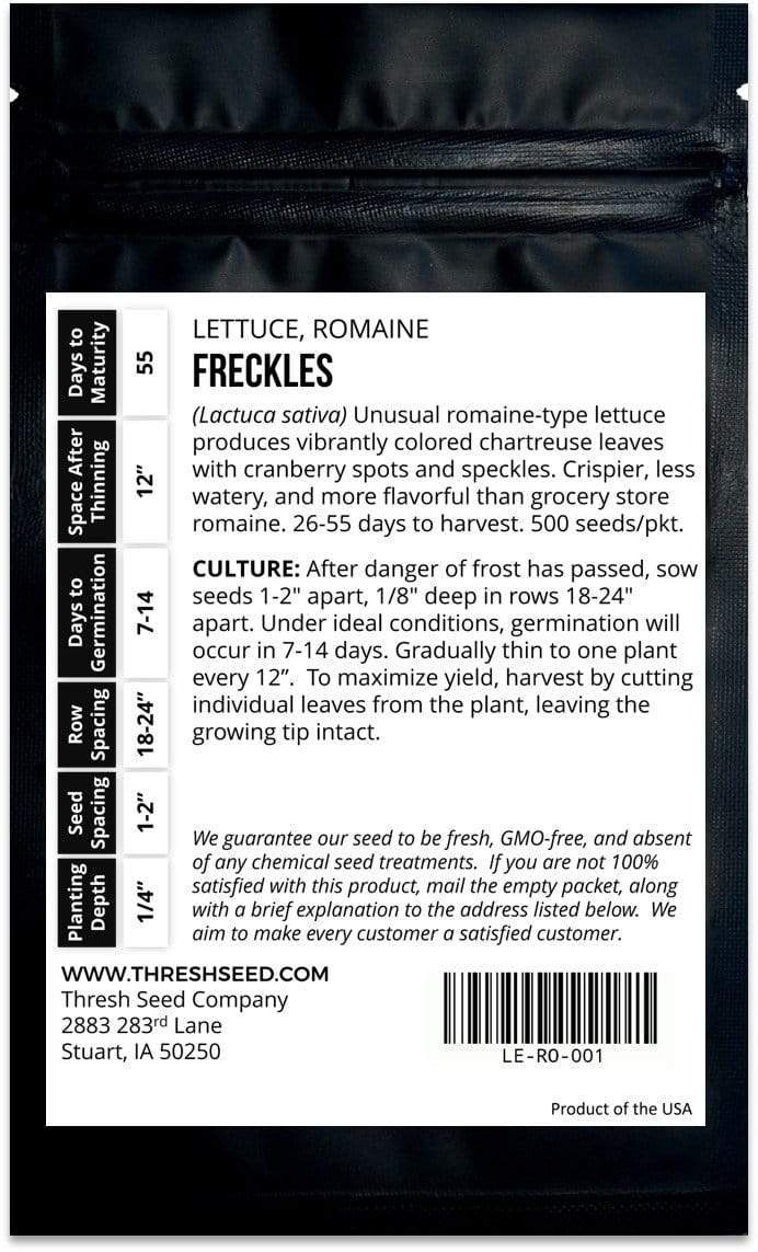 Freckles Romaine Lettuce