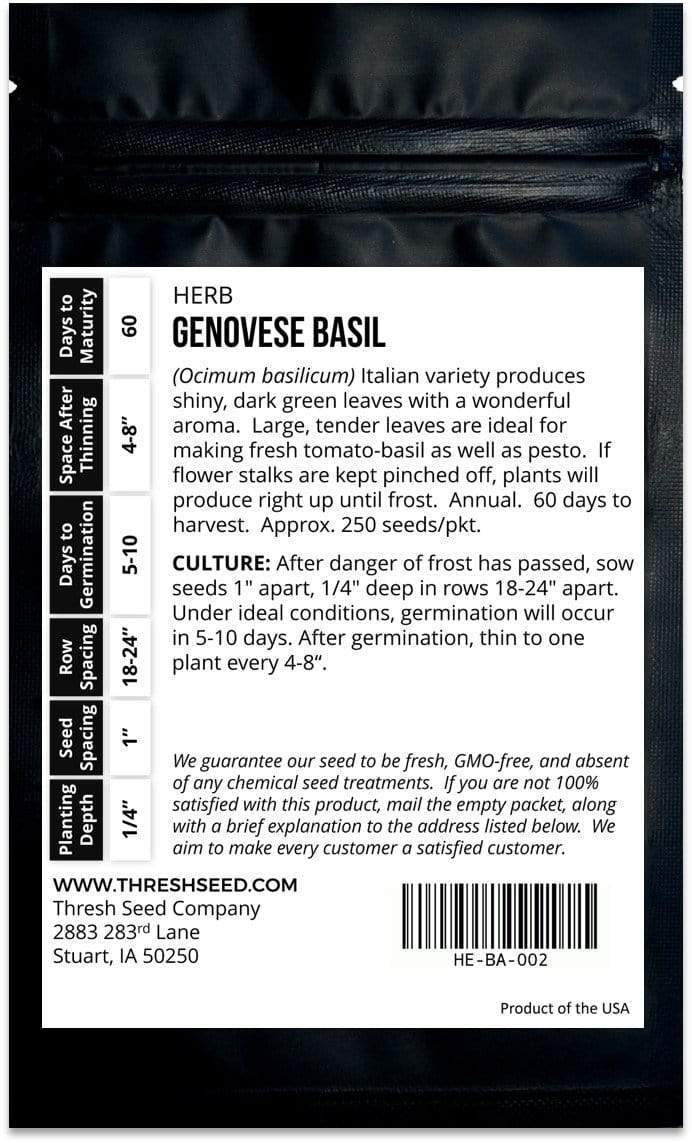 Genovese Basil Seeds