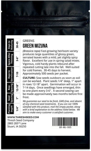 Green Mizuna