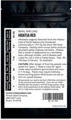 Hidatsa Red Shelling Bean