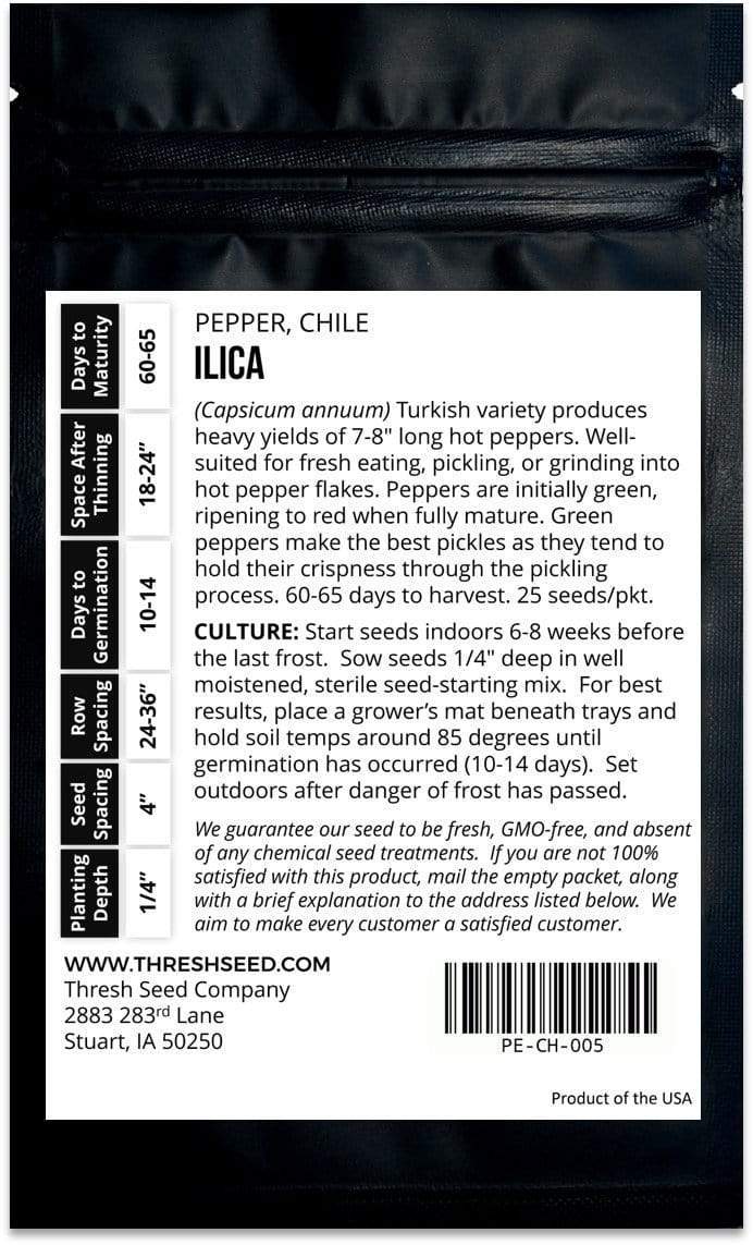 Ilica Chile Pepper Seeds