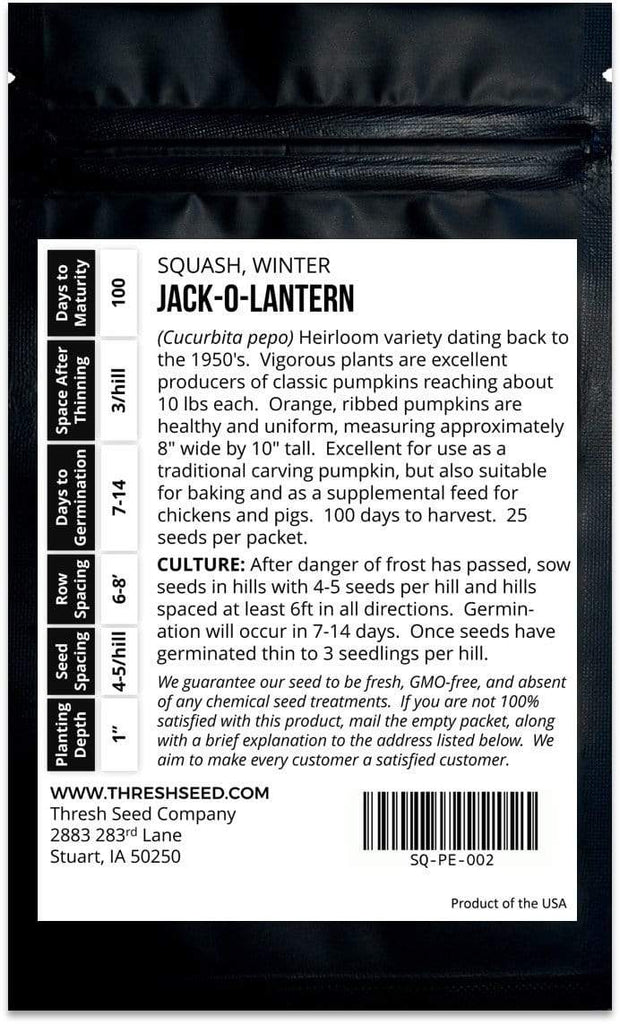 Jack-O-Lantern Pumpkin Seeds