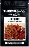 Lolla Rossa Darkness Lettuce Seeds
