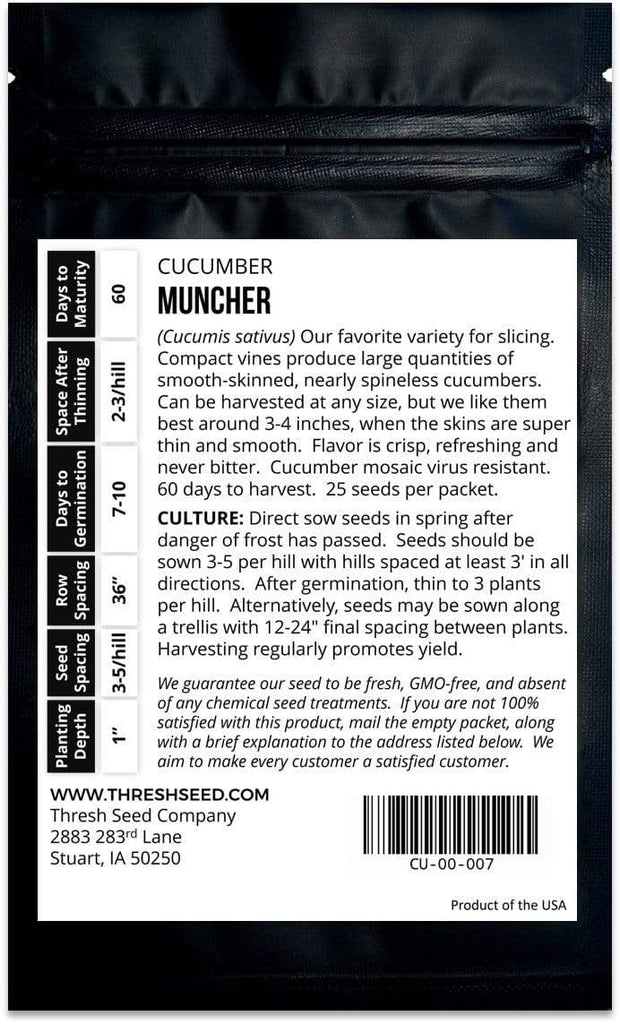 Muncher Cucumber Seeds