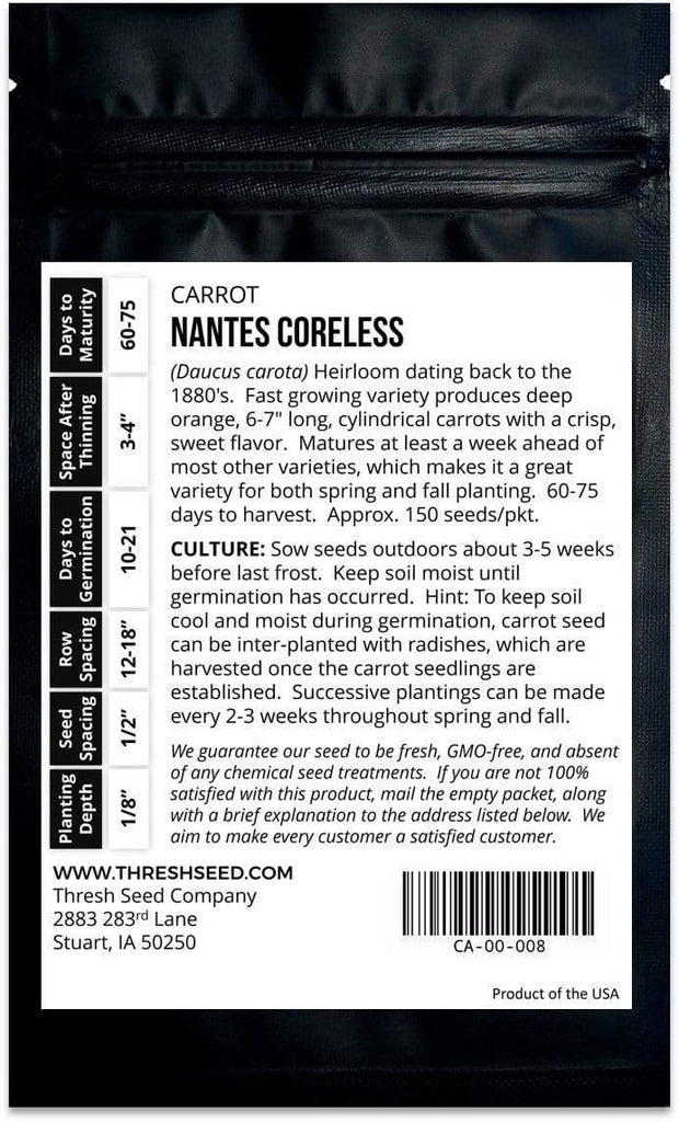Nantes Carrot Seeds