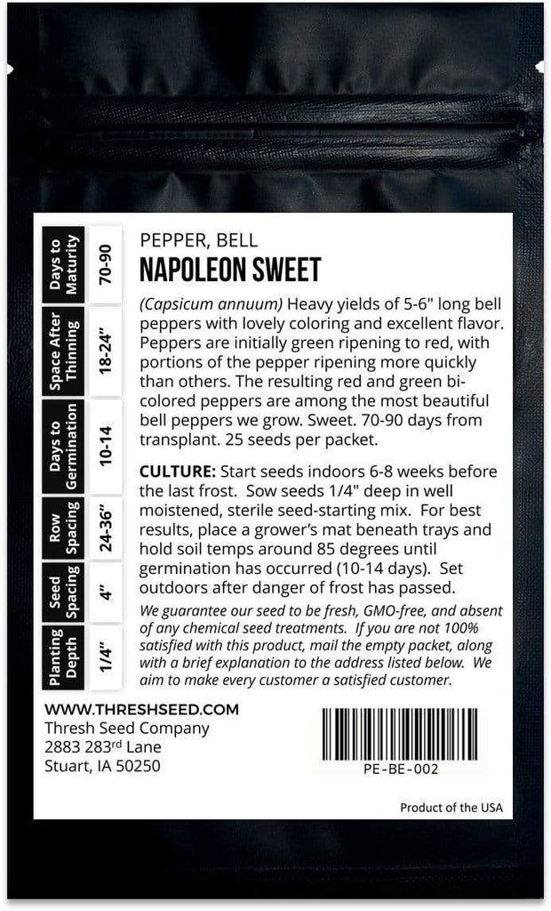 Napoleon Sweet Bell Pepper Seeds