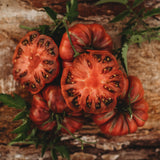 Noire de Coseboeuf Scalloped Purple Tomato Seeds