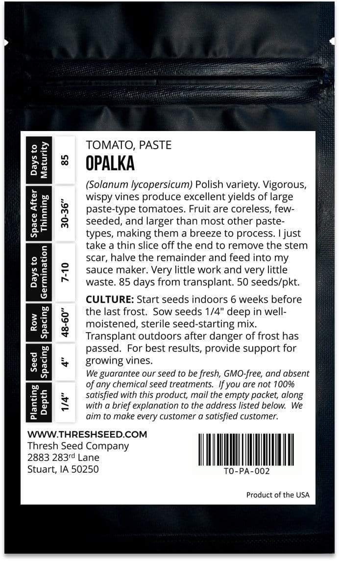 Opalka Heirloom Paste Tomato