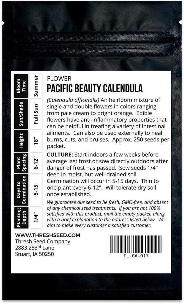 Pacific Beauty Calendula Seeds