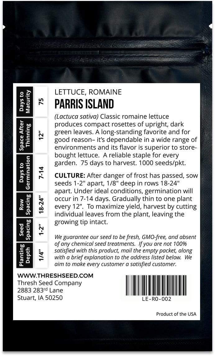 Parris Island Romaine Lettuce