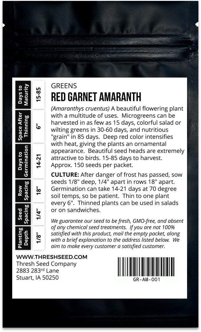 Red Garnet Amaranth