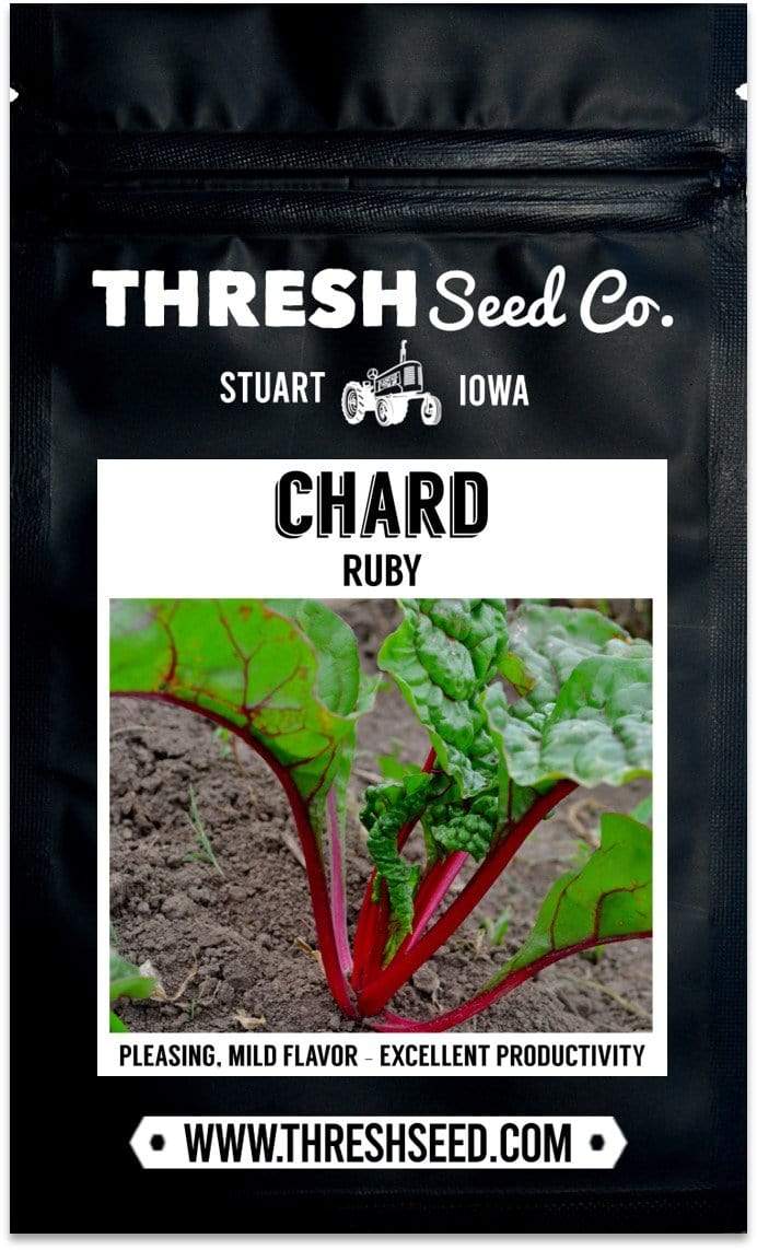 Ruby Swiss Chard Seeds