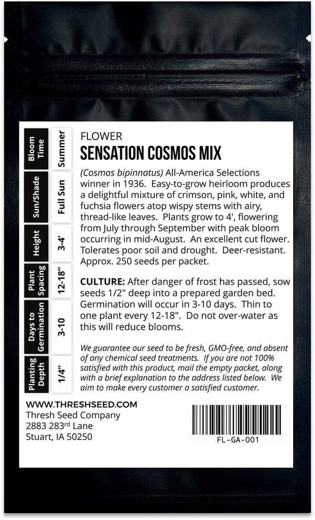 Sensation Cosmos Mix Seeds