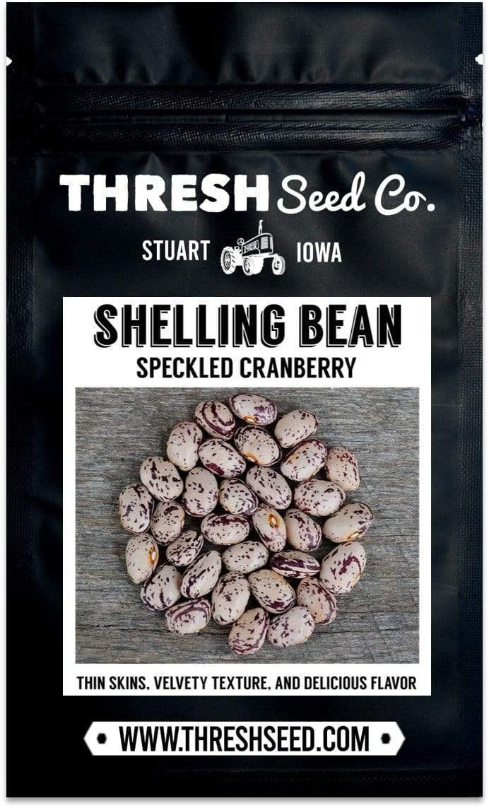 Speckled Cranberry Shelling Bean Seeds