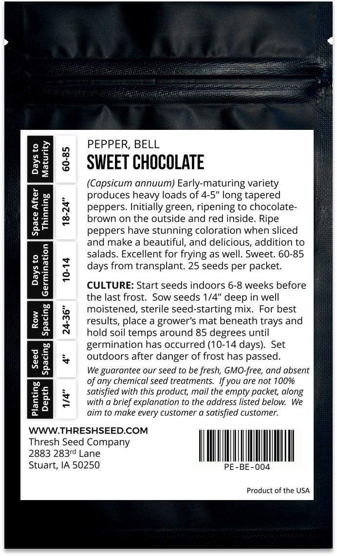 Sweet Chocolate Bell Pepper