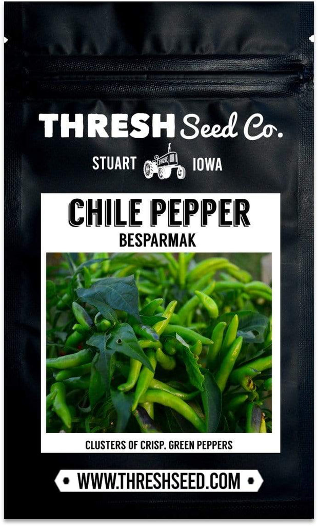 Tabasco Bunches aka "Besparmak" Chile Pepper Seeds