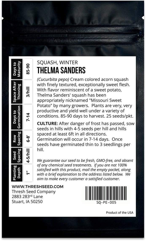 Thelma Sanders Acorn Squash Seeds