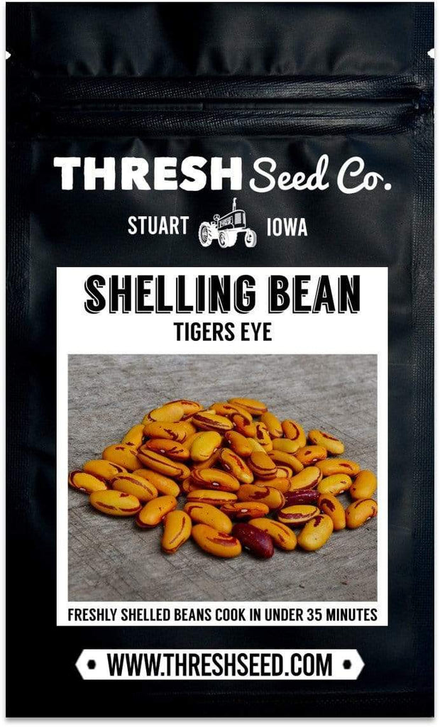 Tiger's Eye Shelling Bean Seeds