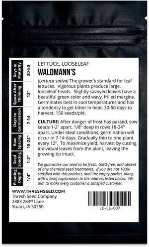 Waldmann's Leaf Lettuce